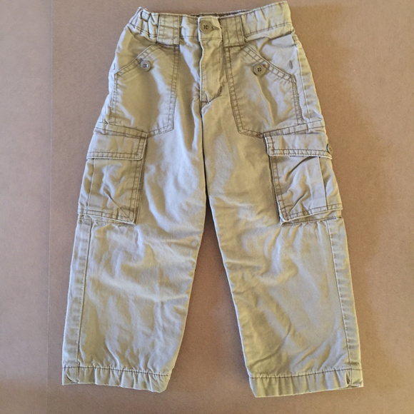 Boy's Old Navy Khaki with Cargo Pants - Picture 1 of 4
